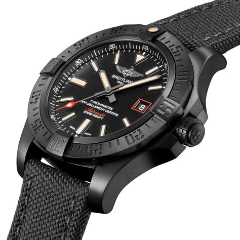 breitling horloge band avenger blackbird|breitling avenger blackbird automatic titanium.